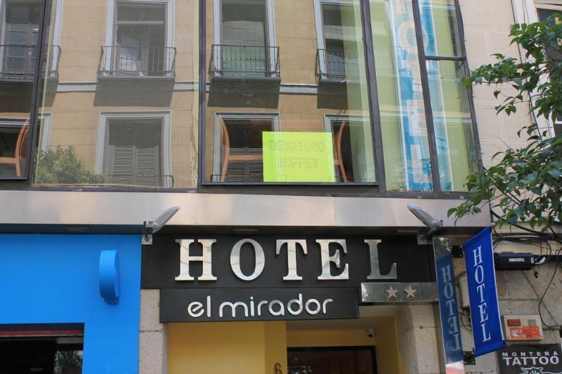 Hotel Mirador Puerta Del Sol Madri Exterior foto